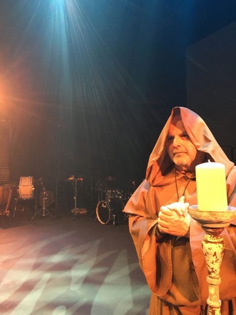 Alf Demasi takes on an alter ego of Fra Alfonso, a Renaissance monk, to unravel the mystery of the Devil in music. Photo supplied. 