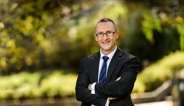 Senator Richard Di Natale says the Greens will not back any change in the marriage law that winds back existing anti-discrimination provisions. Photo supplied
