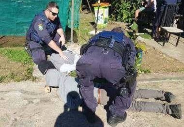 A photo distributed by police involved in Operation Cuppa, which targeted the sale of cannabis in Nimbin. (supplied)
