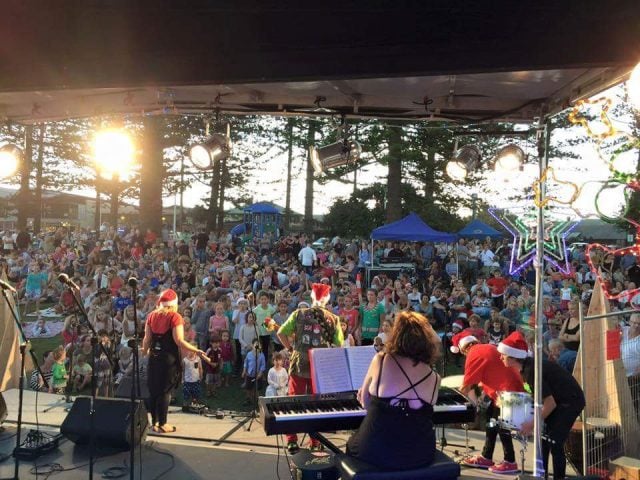 Carols by candlelight in Byron Bay. Photo supplied.