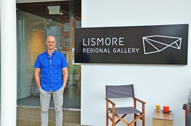 Lismore Regional Gallery Director Brett Adlington. Photo supplied. 