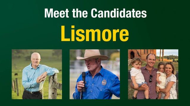 The candidates are Andrew Gordon, Peter Petty and Austin Curtis. (pic NSW Nationals)
