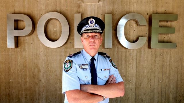 NSW Police Commissioner Mick Fuller. Photo News Ltd