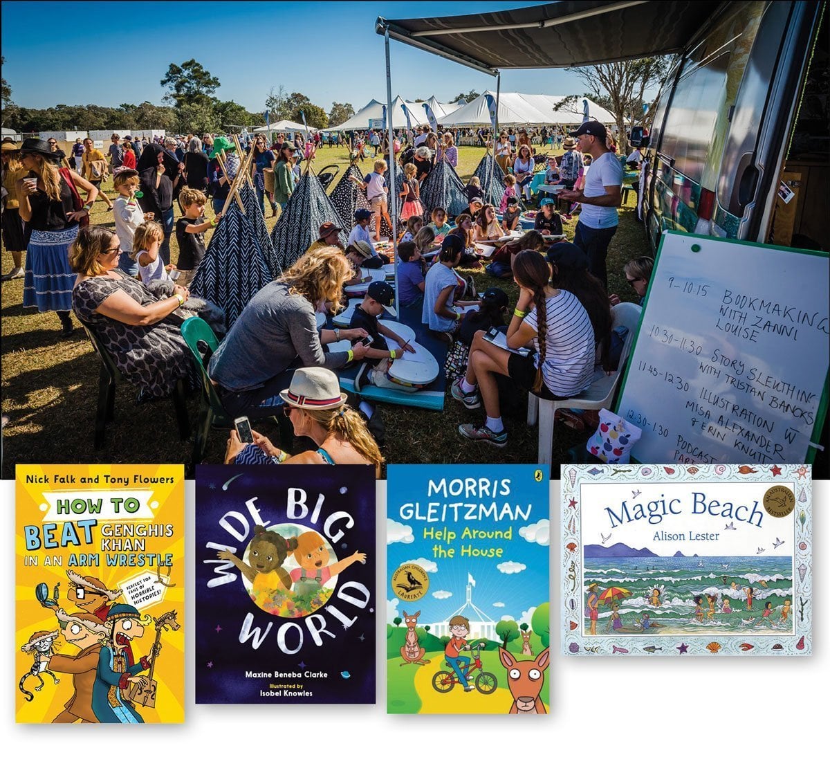 Kids Big Day Out at Byron Writers Festival