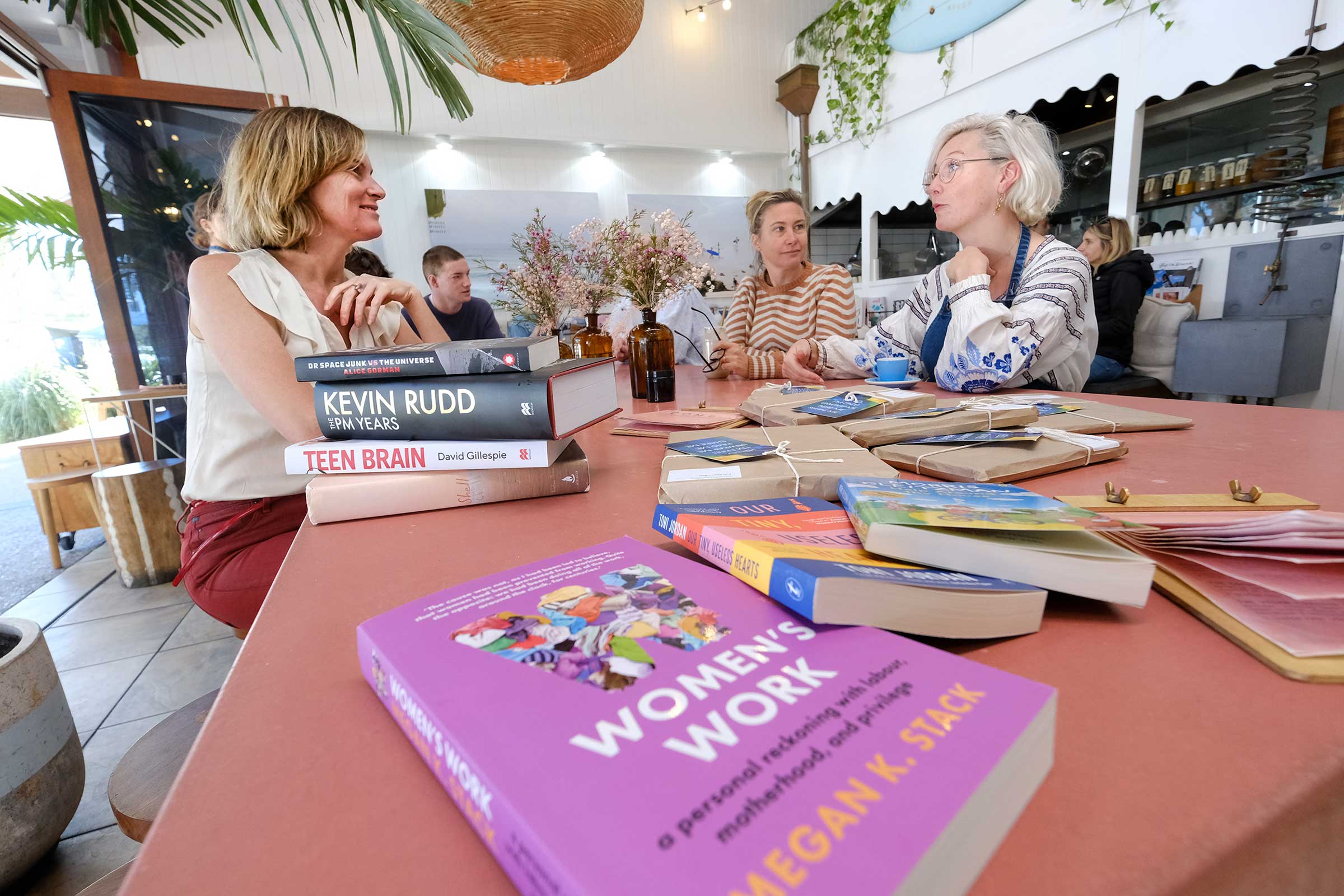 Books in cafes? Random Acts of Reading