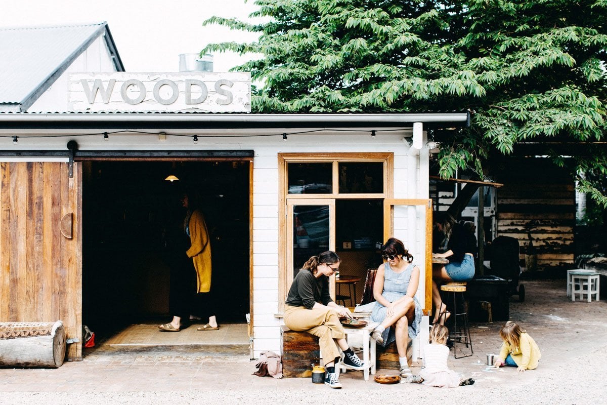 The Woods Cafe in Bangalow, taken by The Echo