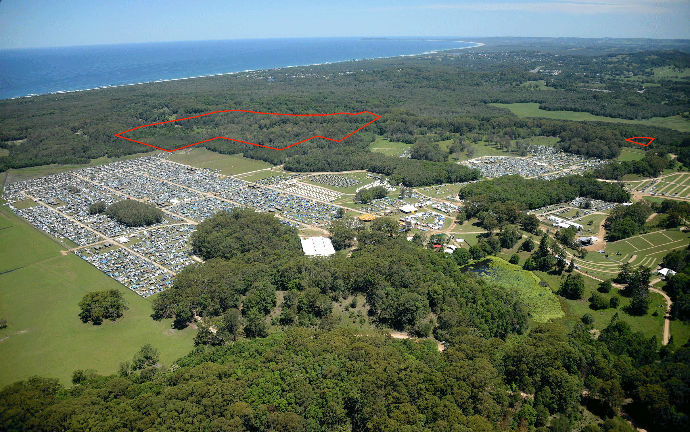 Ocean outlet for Billinudgel Nature Reserve?