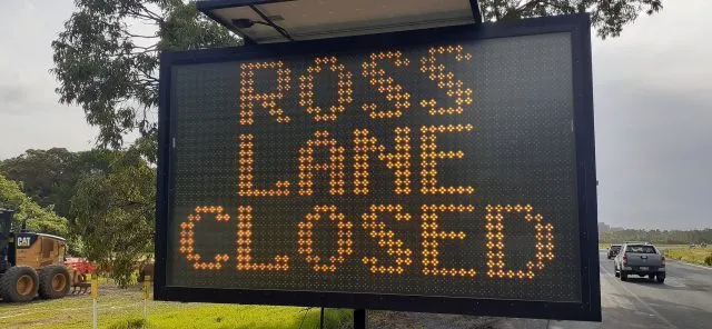 Ross Lane closed