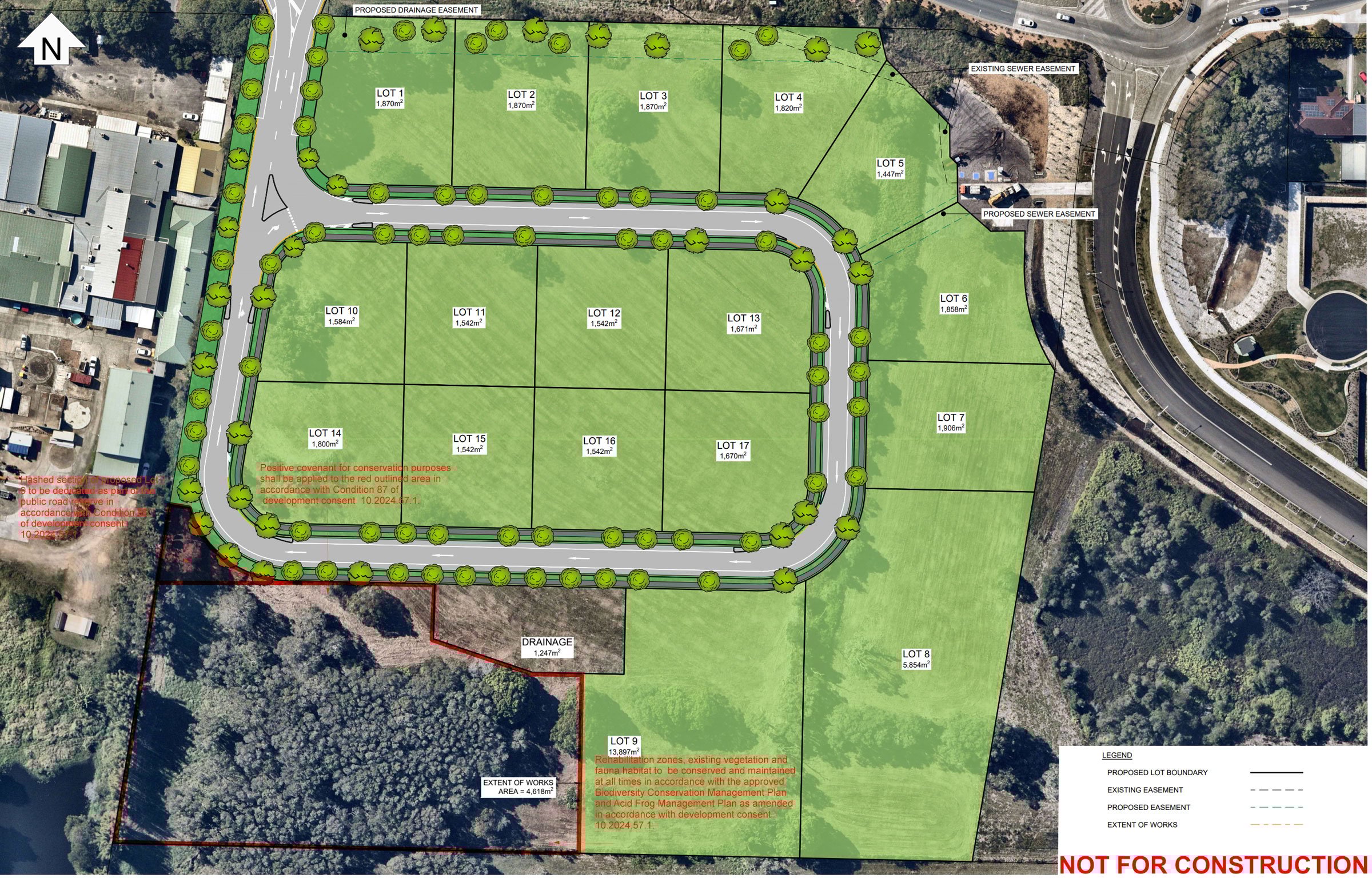 Sensitive greenfield site settled in court, 74,000m³ of fill to be imported