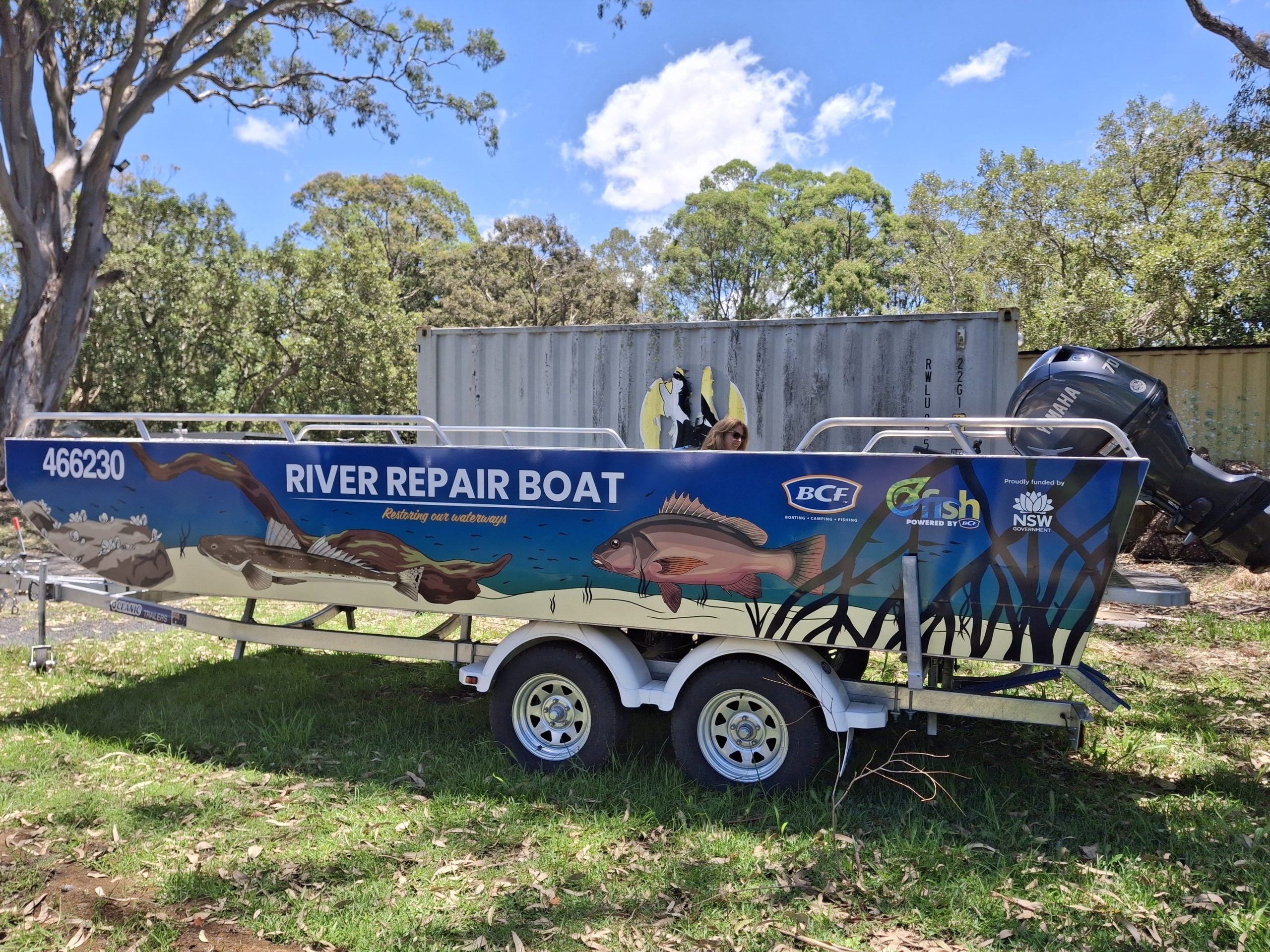 Australia’s first River Repair Boat launching in Ballina
