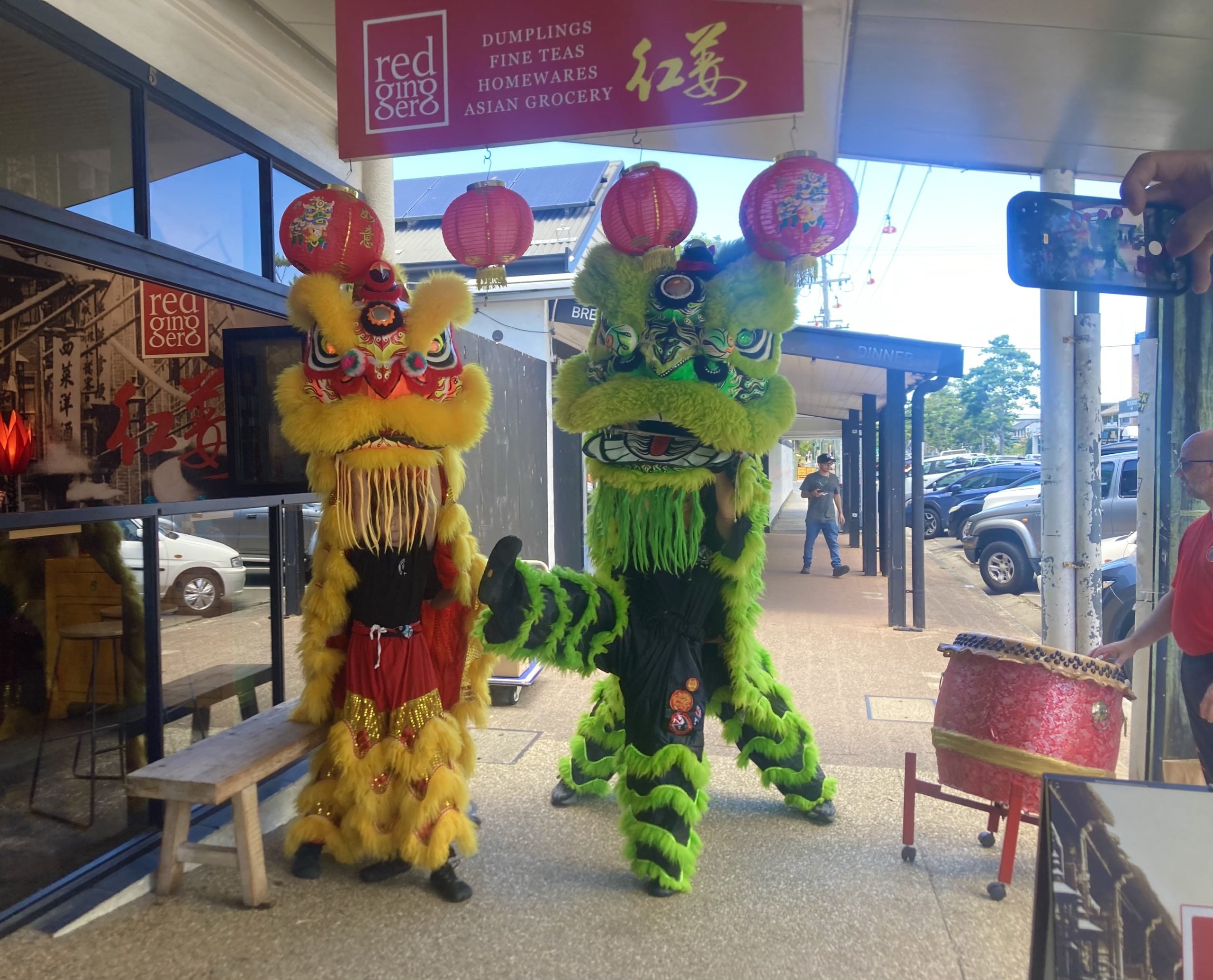 Chinese ‘Lion’ cubs flash dance in Byron