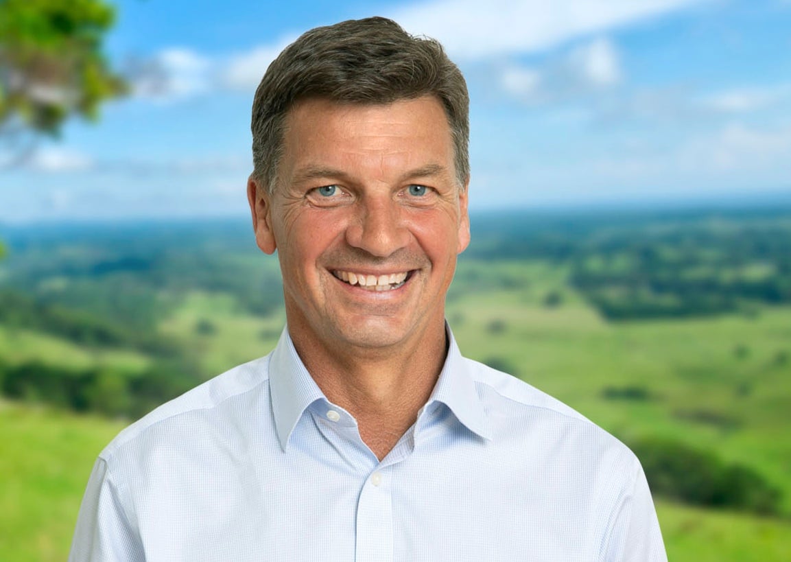 Would you buy a used car from Angus Taylor?