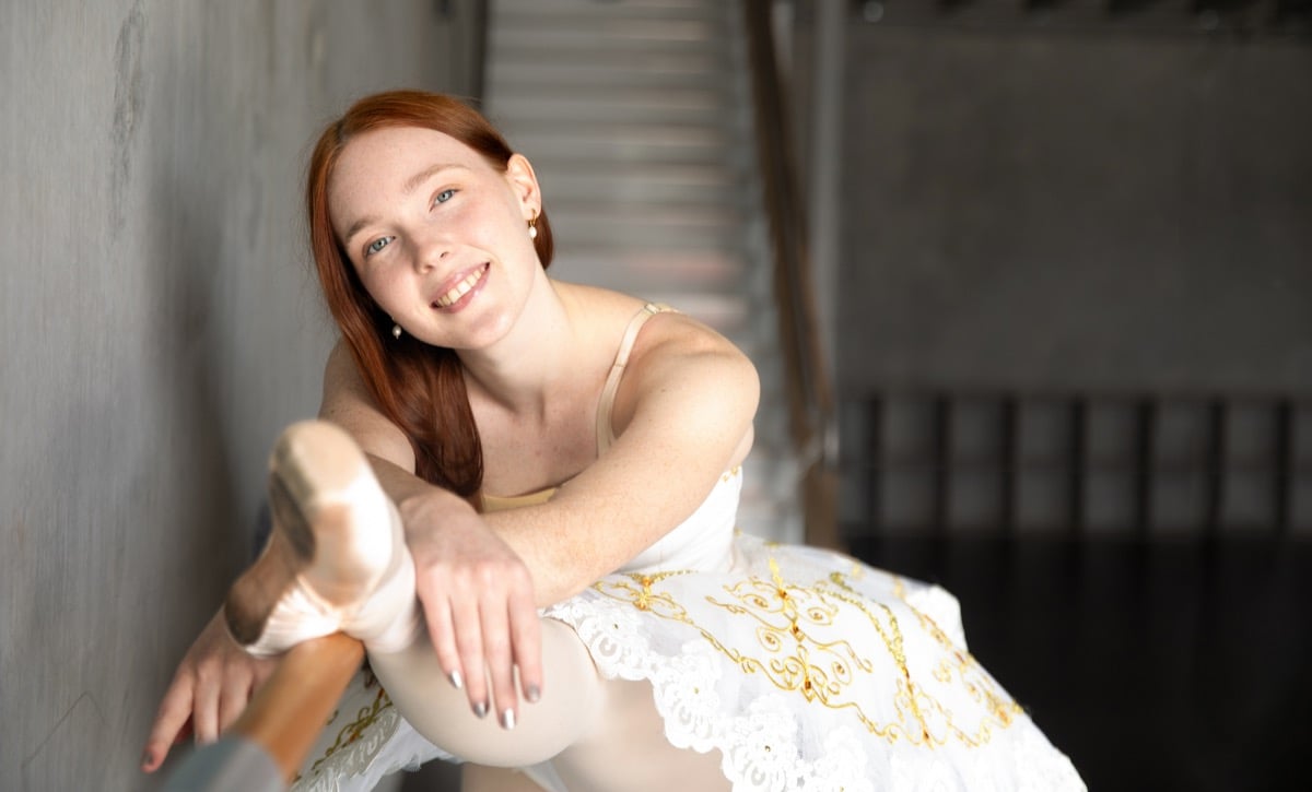 Amani's dreams are en pointe