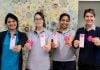 Pink party to encourage breast screening